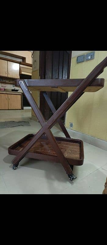 Pure Wooden Trolley 1