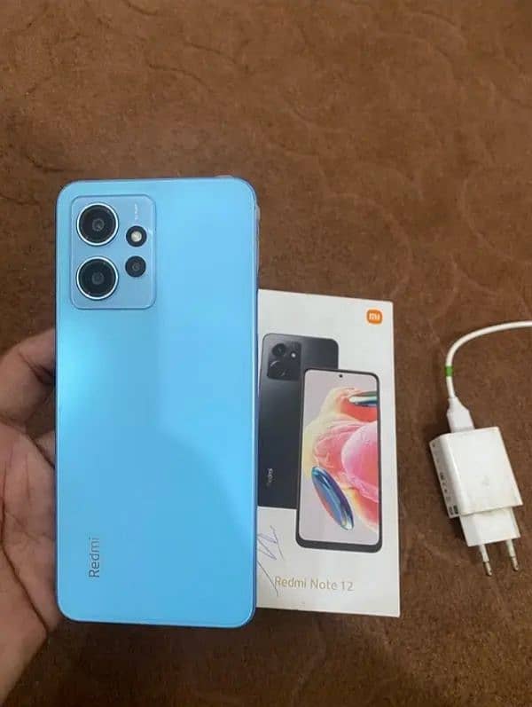 Redmi Note 12 8GB/128GB complete Box 1