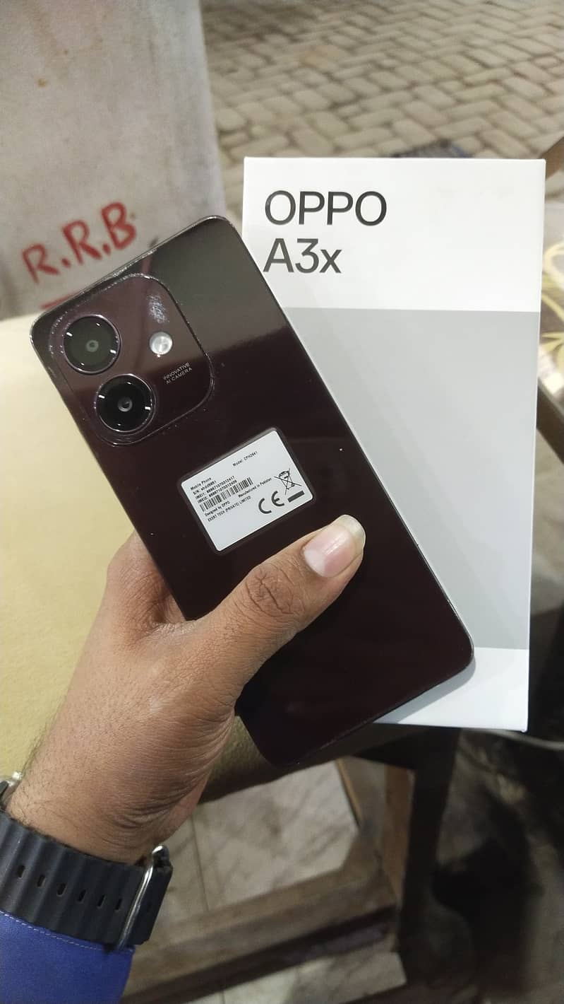 oppo a3x full box full warranty 45 watt charger only 2 days use 0