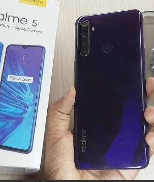 Realme5 with Box 4GB Ram/128GB Rom 5000mAh Battery 1