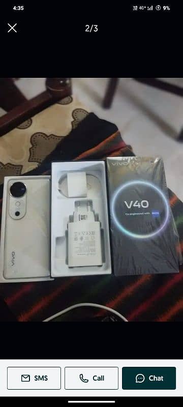 VIVO v40 12+ 256GB JUST BOX OPEN 0