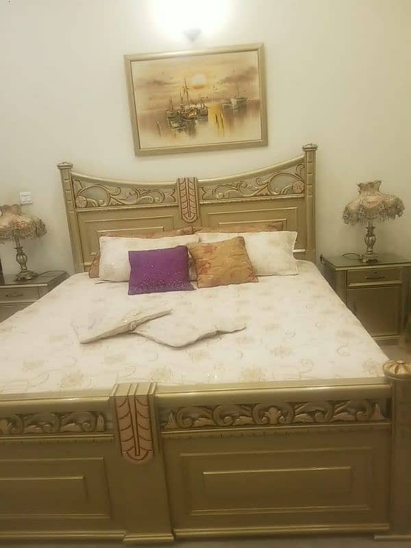 Deco Pure Wooden Bed 1