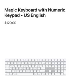 Apple Original Magic Keyboard With Numeric KeyPad