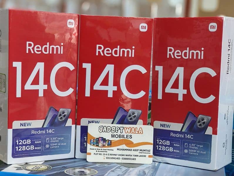 REDMI 14C 6GB/128GB BOXPACK 0