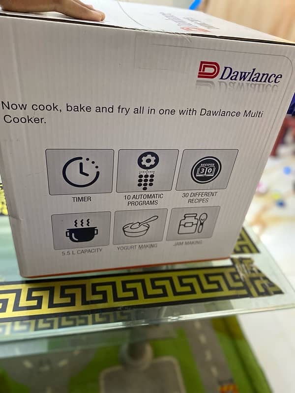 dawlance multi cooker brand new box pack untouched 3