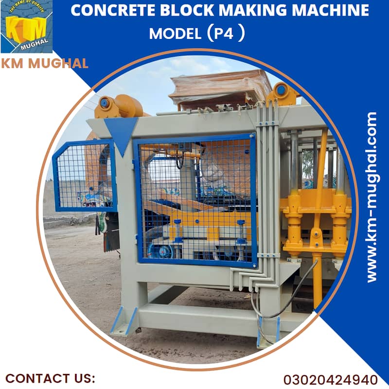 High-capacity block machines, Paver and block machines, Tufftiles. 1