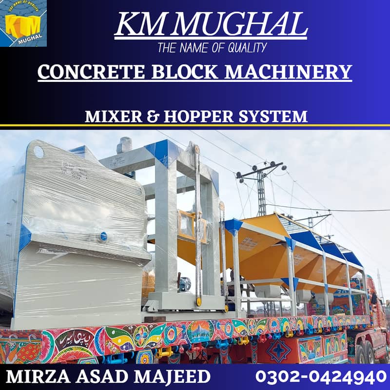 High-capacity block machines, Paver and block machines, Tufftiles. 8