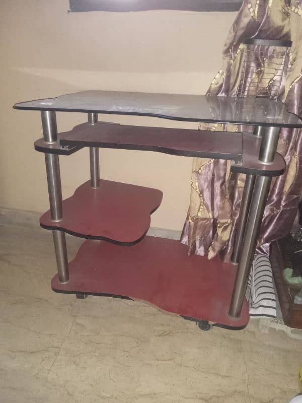 Computer trolley on sale kindly serious persons contact me. 0