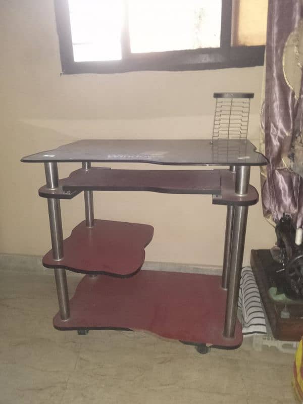 Computer trolley on sale kindly serious persons contact me. 1