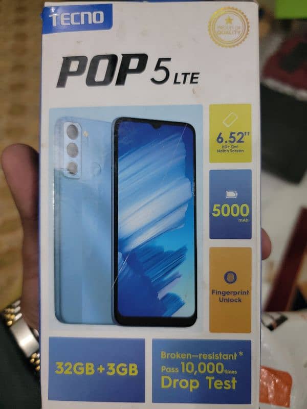 tecno pop 5 lite 32GB+3GB 0