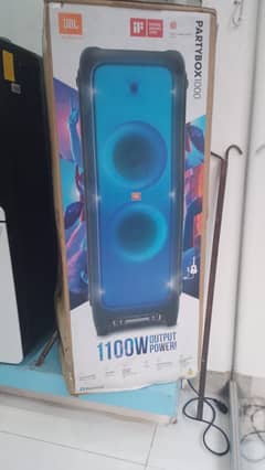 JBL Party Box 1000 and Bar 1000