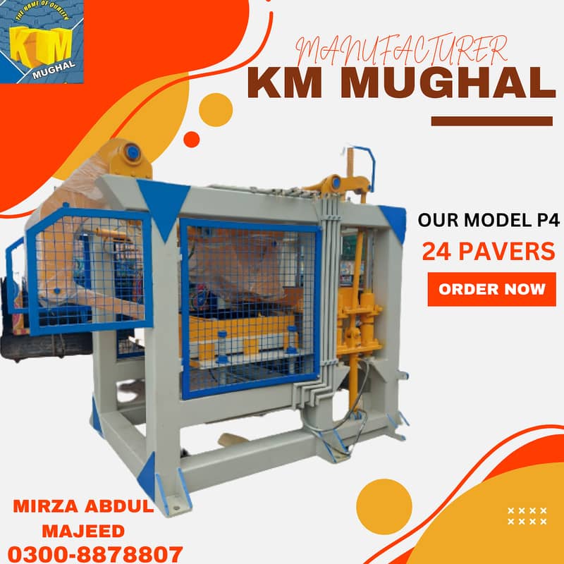 Best Concrete Block Machines | Automatic & Semi auto paver machinery 6