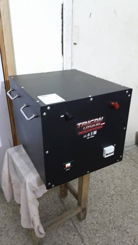 48v-150ah Tricon Lithium battery available with warranty 0