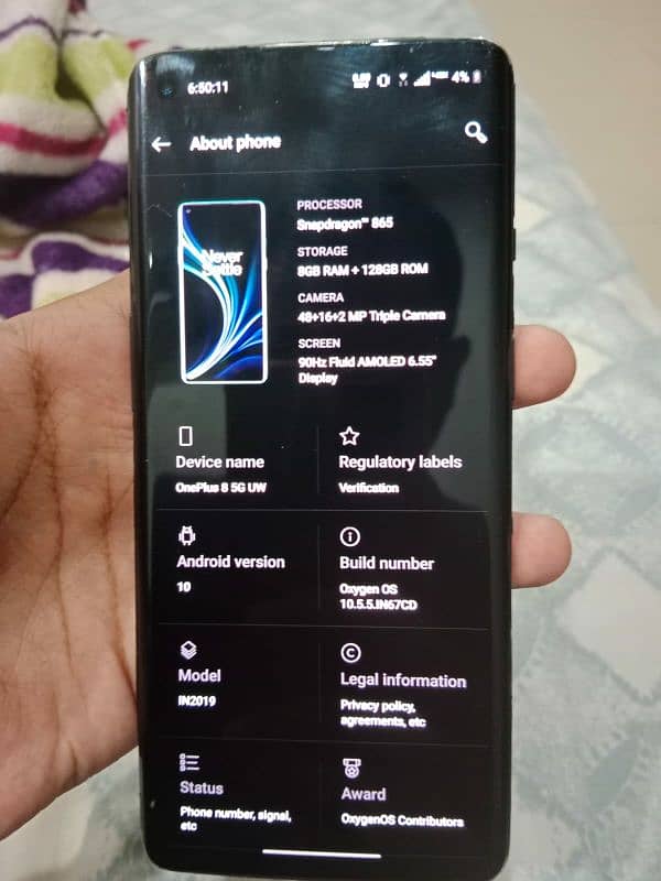 OnePlus 8 5g 2