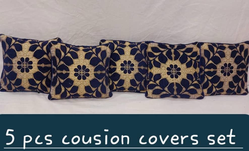 Fabric velvat 5 PCS cousion covers set 0