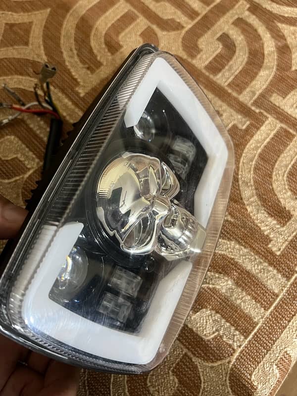 bike head light LED lights dashing look and fast light 2