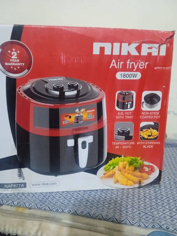 Nikai air fryer 4