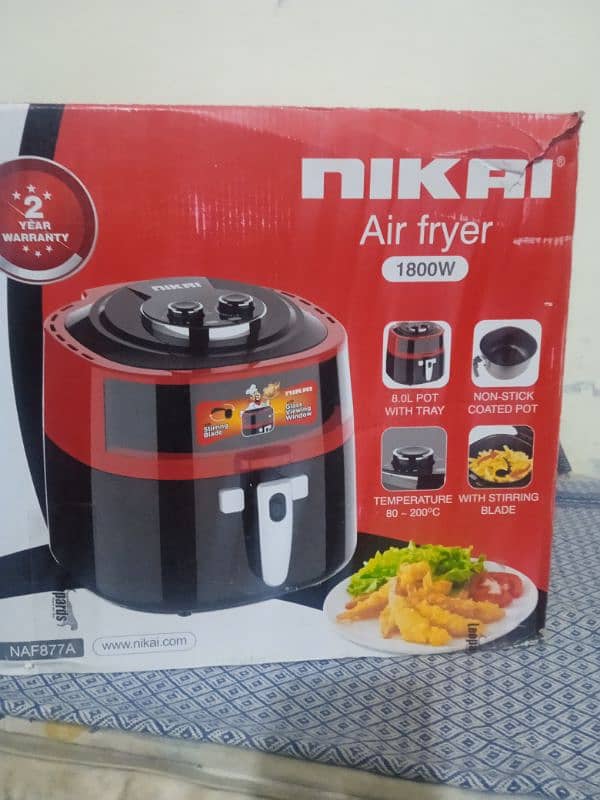 Nikai air fryer 7