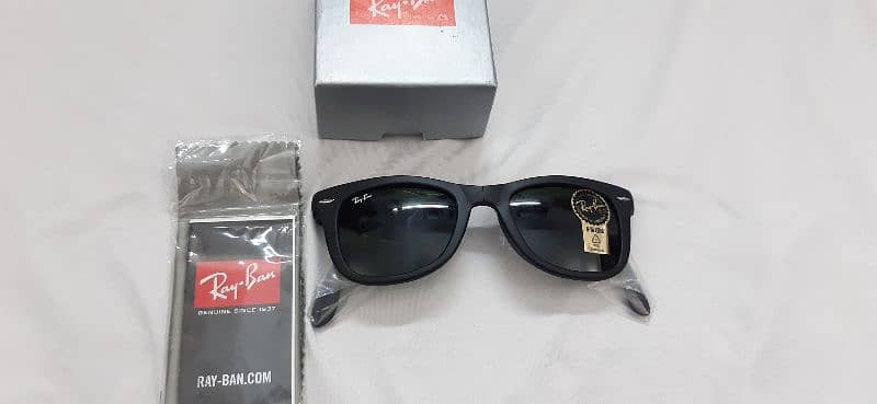 Orignal Ray-Ban Sunglasses Folding Wayfarer Made In Italy ORB4105 8