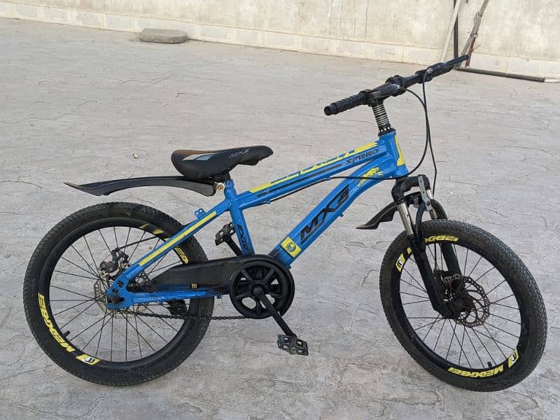 brand new zero meter cycle blue yellow black combination 0