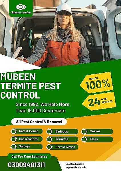 Pest Control/Termite Control/Fumigation Spray/Deemak Control Services 2