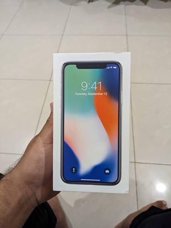 iPhone X 64gb Pta Approved With Box 0