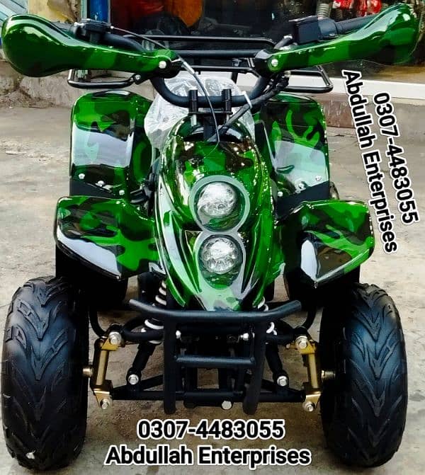 110cc 5 to 12 year size atv quad bike 4 wheel for sale deliver all Pak 3