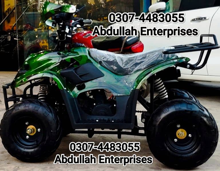 110cc 5 to 12 year size atv quad bike 4 wheel for sale deliver all Pak 5