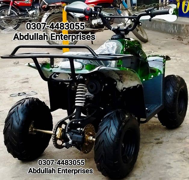 110cc 5 to 12 year size atv quad bike 4 wheel for sale deliver all Pak 6