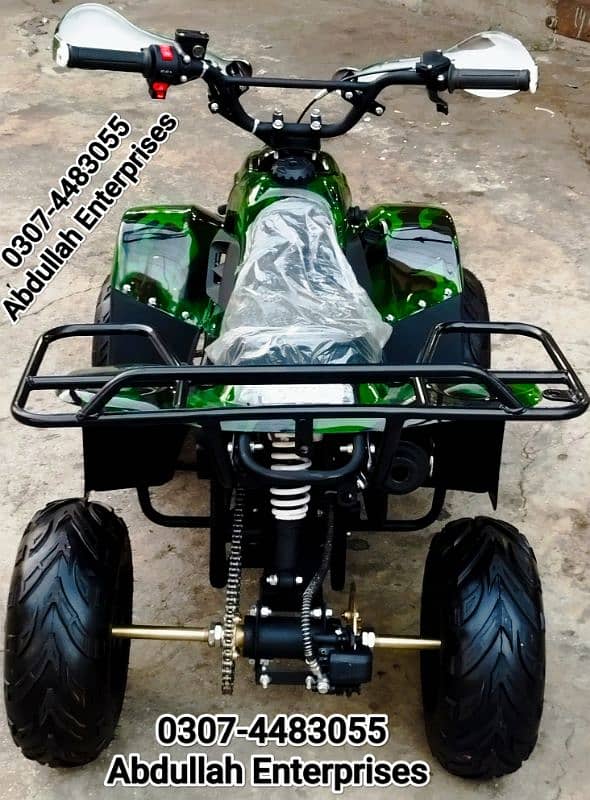 110cc 5 to 12 year size atv quad bike 4 wheel for sale deliver all Pak 8