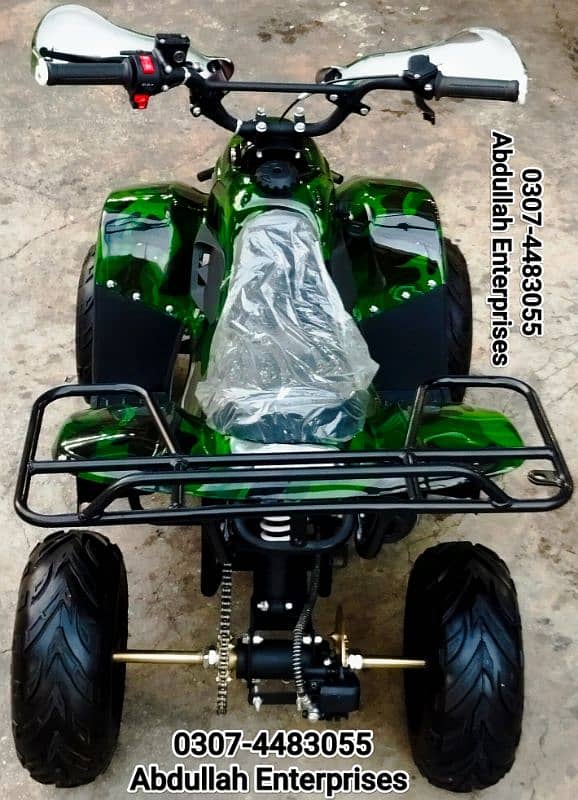 110cc 5 to 12 year size atv quad bike 4 wheel for sale deliver all Pak 9