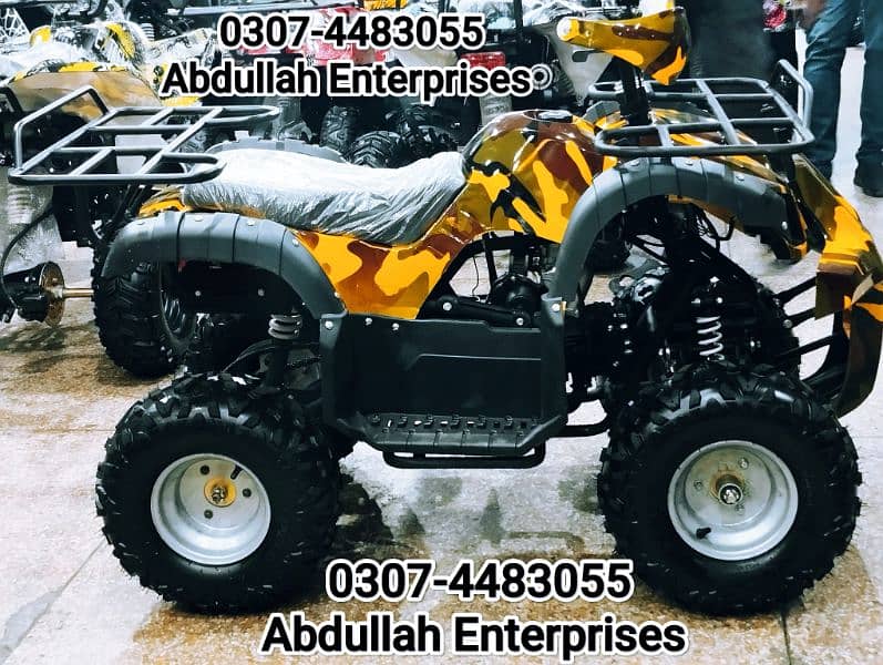 125 cc desert bike atv quad with reverse, new Tyres and parts for sale 1