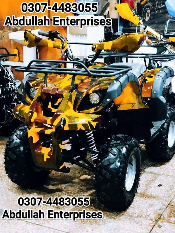 125 cc desert bike atv quad with reverse, new Tyres and parts for sale 3