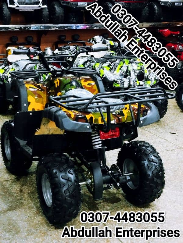 125 cc desert bike atv quad with reverse, new Tyres and parts for sale 4