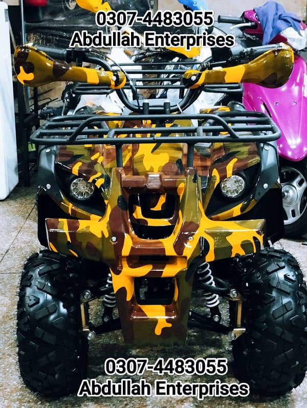 125 cc desert bike atv quad with reverse, new Tyres and parts for sale 5