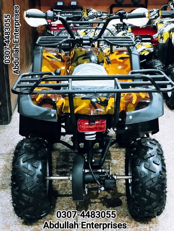 125 cc desert bike atv quad with reverse, new Tyres and parts for sale 6