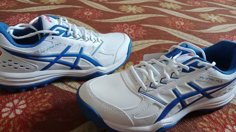 Asics Gel-lethal field lace up cricket shose 1