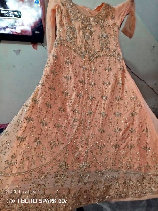 bridal wedding walima dress 1