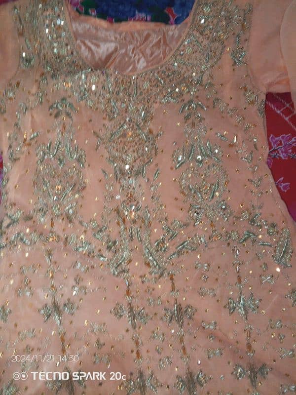 bridal wedding walima dress 6