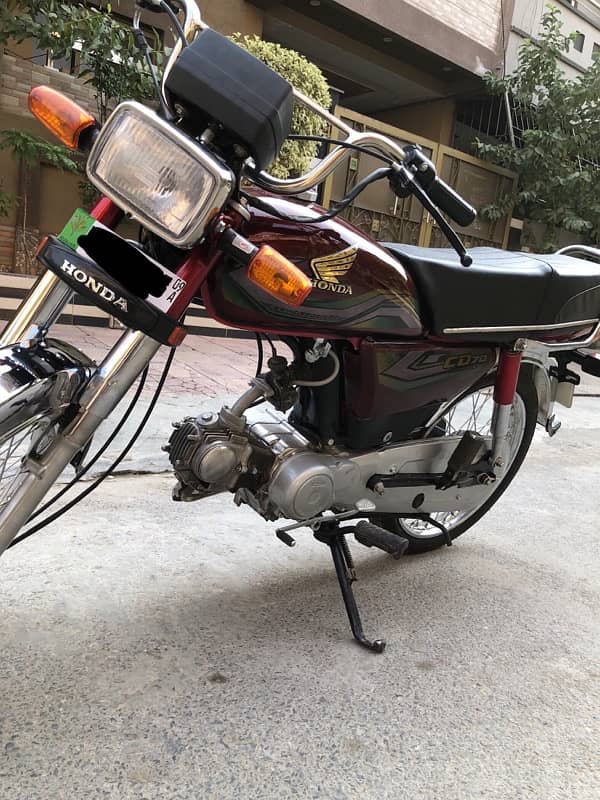 HONDA CD 70 2008 model 4