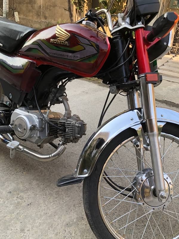 HONDA CD 70 2008 model 5