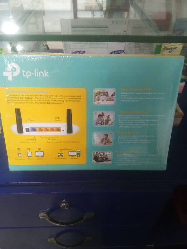 TP-Link router new box pak 2