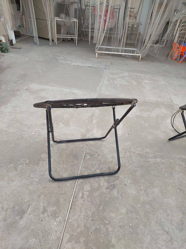 Rarely used garden chairs for sale Total 2 Pcs 2