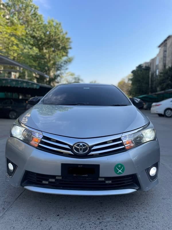 Toyota corolla Altis Grande cvt-i 1.8 2014 0