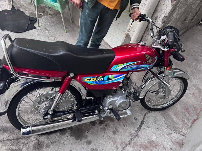 Honda CD 70 model 2024 0