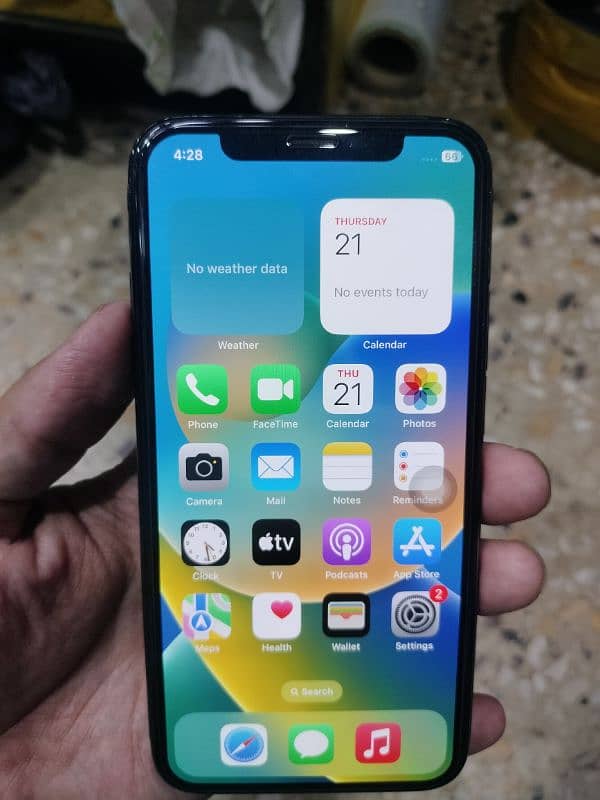 iphone x 256gb pta approve mobile for sale only set hai 0