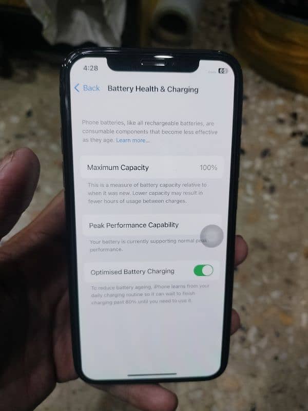 iphone x 256gb pta approve mobile for sale only set hai 5