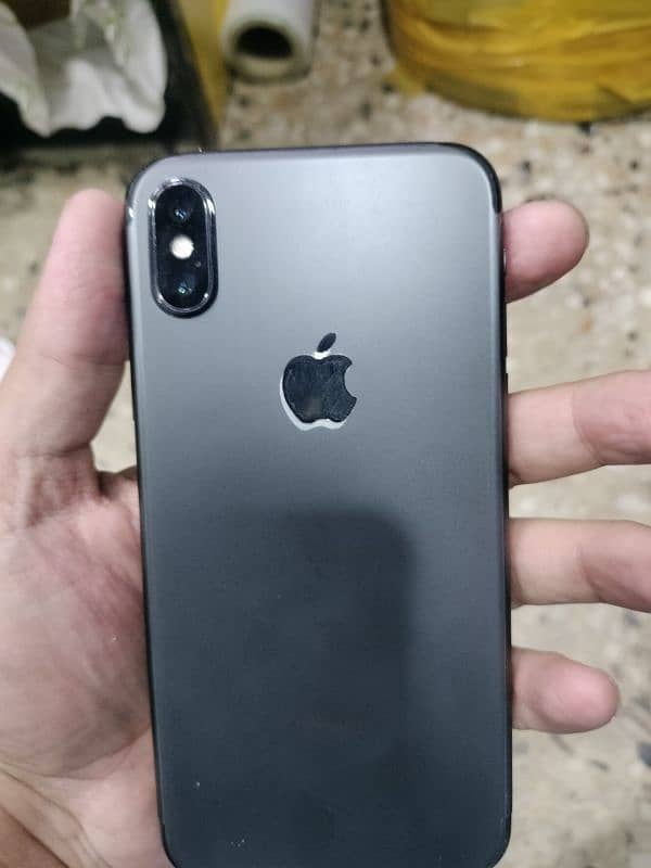 iphone x 256gb pta approve mobile for sale only set hai 6