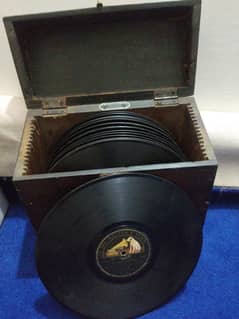 Gramophone antique records