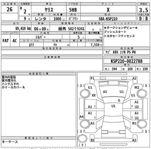 Toyota Yaris Hatch X Varient 2020 7